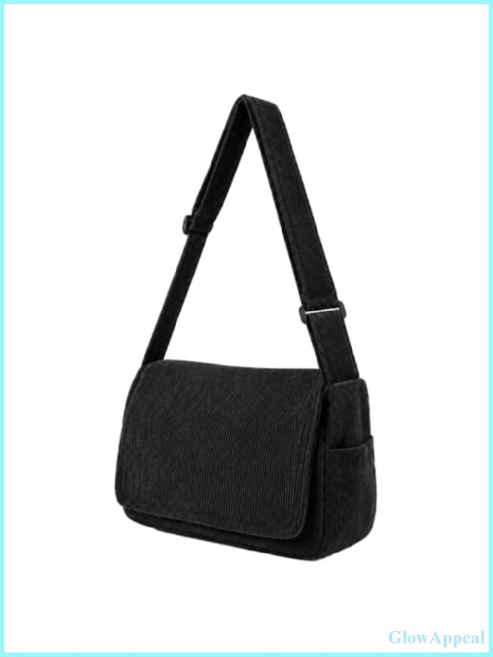 Corduroy Messenger Tote Bag Large Hobo Crossbody Shoulder Bag